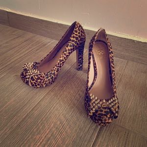 Leopard heels